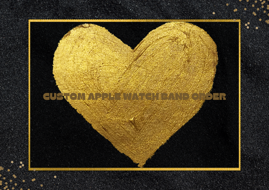 Custom apple watch band
