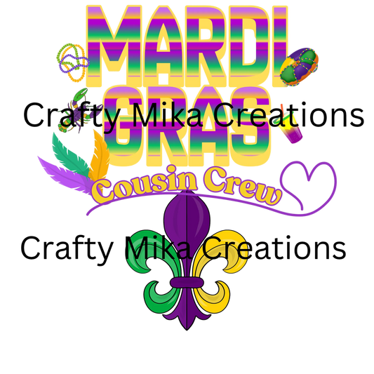Mardi Gras cousin crew