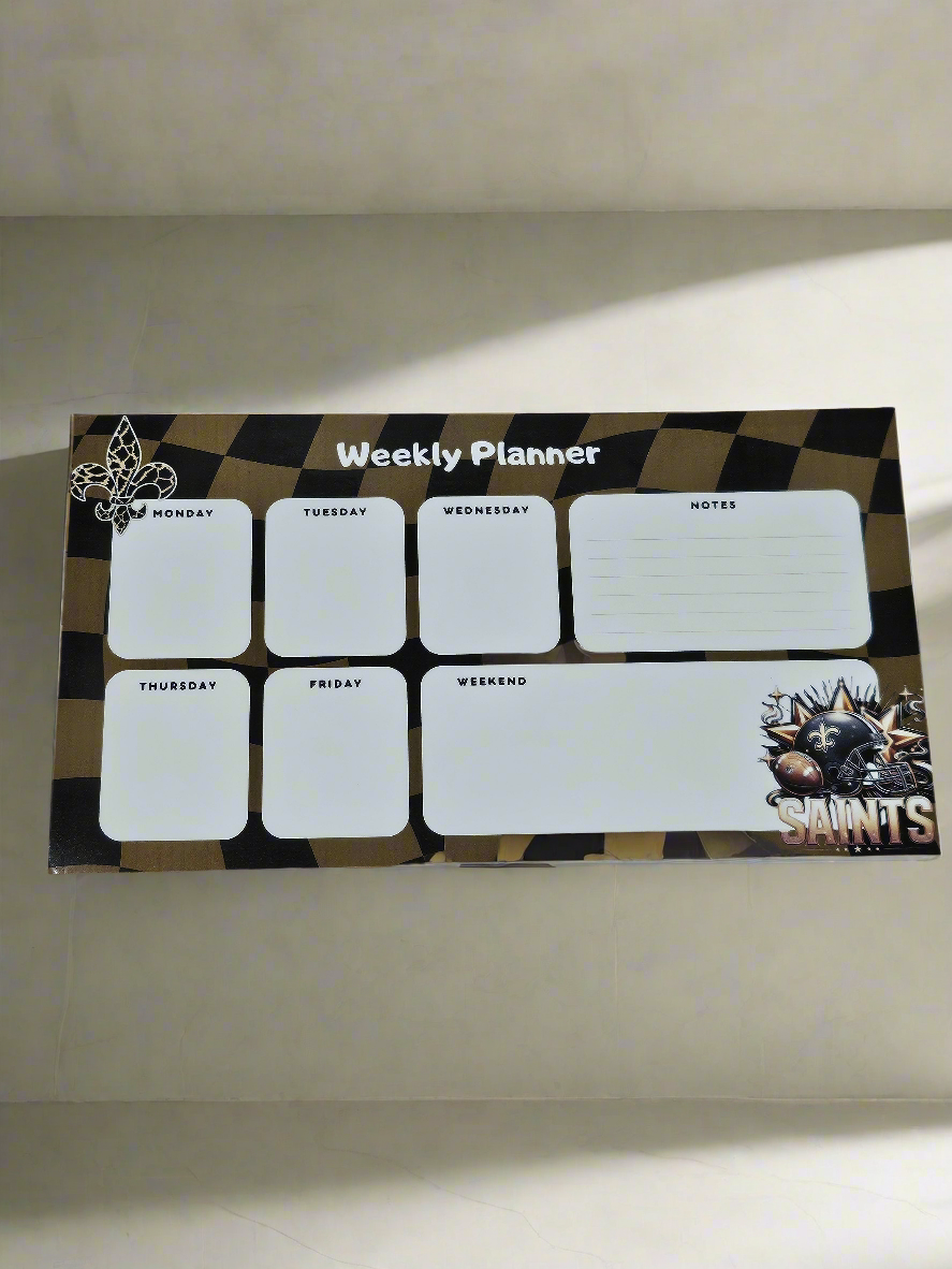 Magnetic "Saints" Weekly Planner