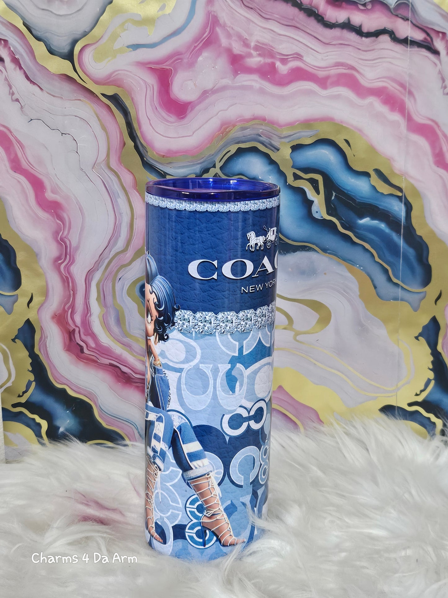 Coach Inspired Tumbler