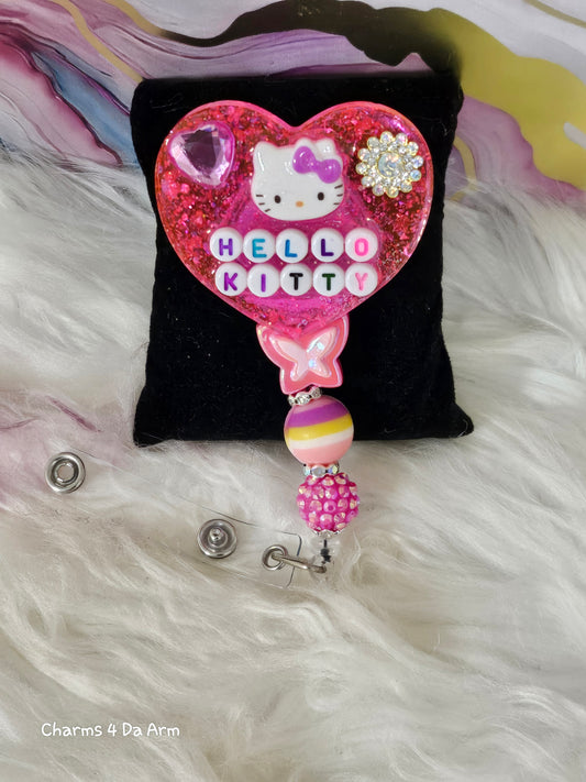 Hello Kitty badge reel