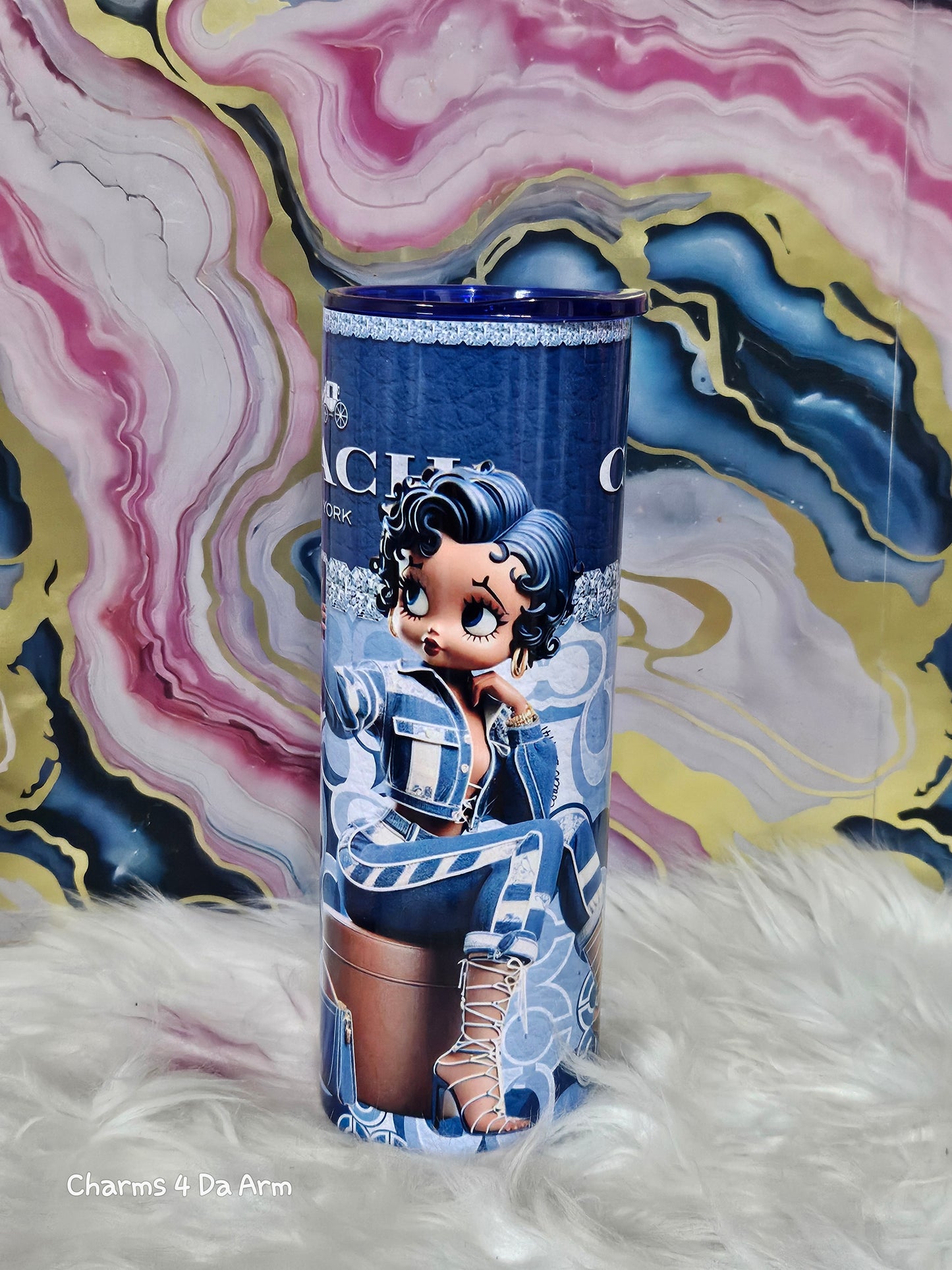 Coach Inspired Tumbler