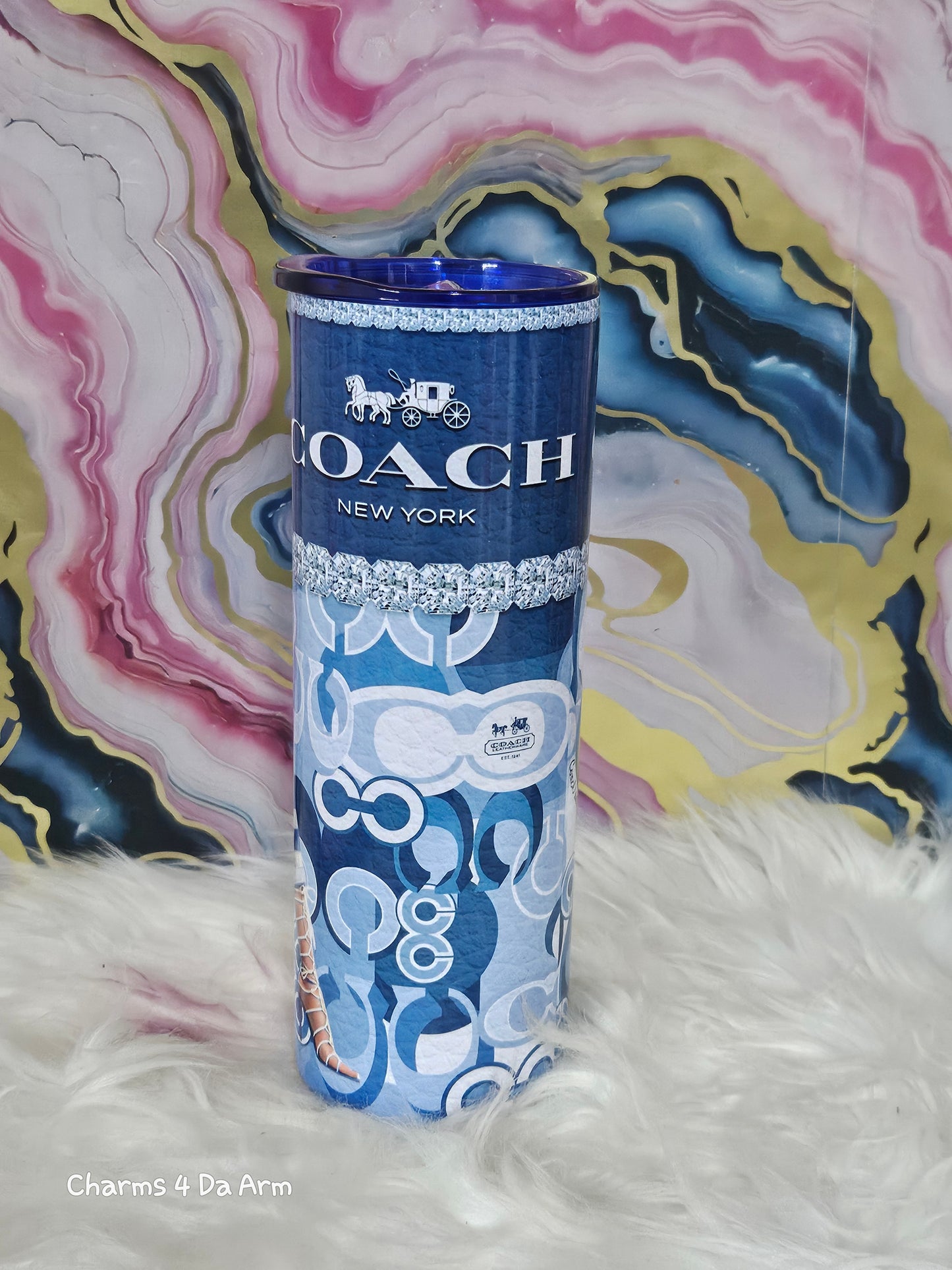 Coach Inspired Tumbler