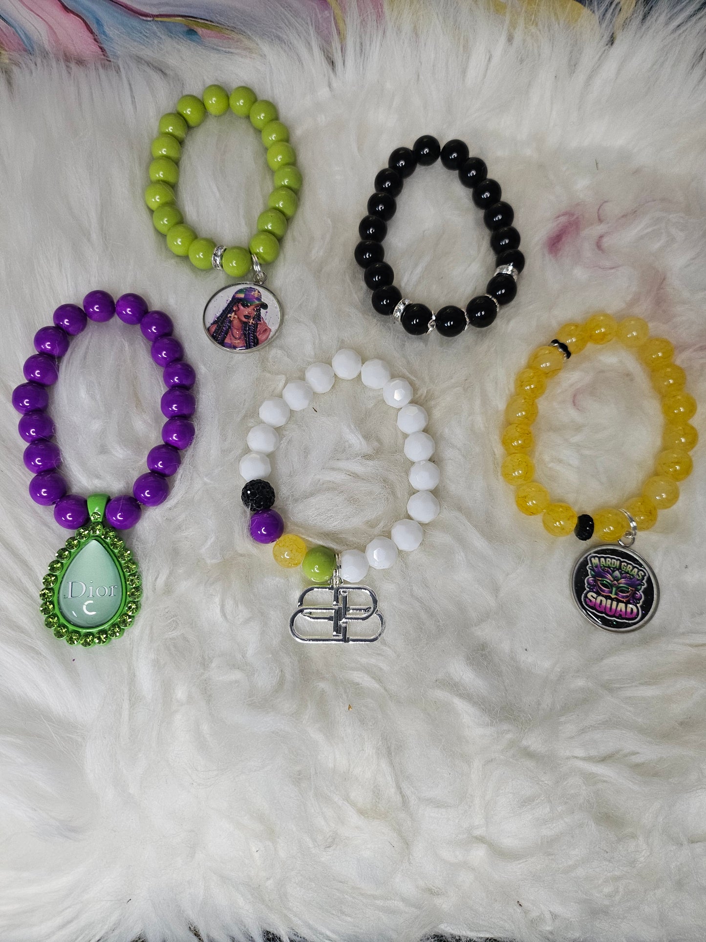 Mardi Gras Squad Dior inspired