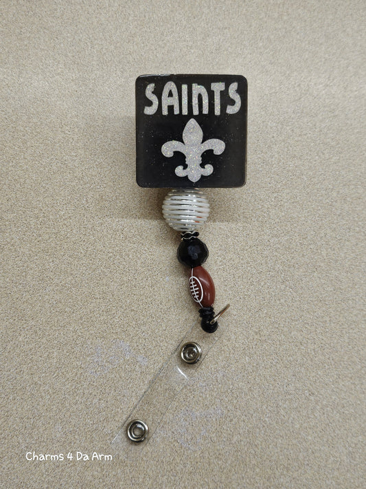 Saints Black and White Badge Reel