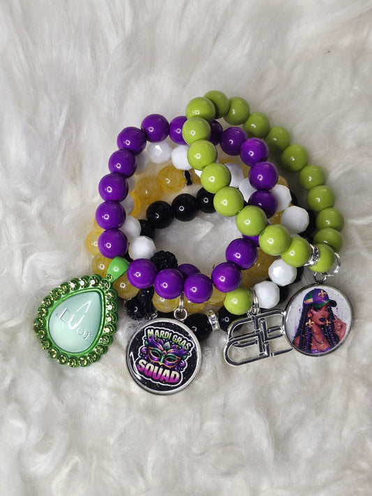 Mardi Gras Squad Dior inspired