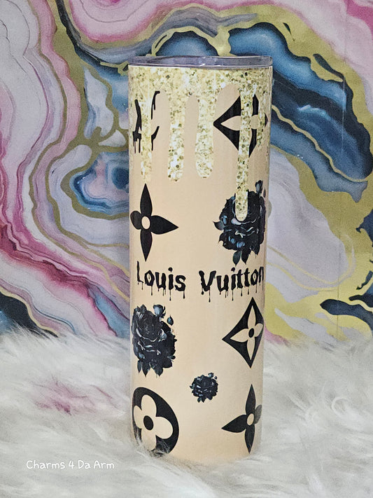 LV inspired Tumbler.