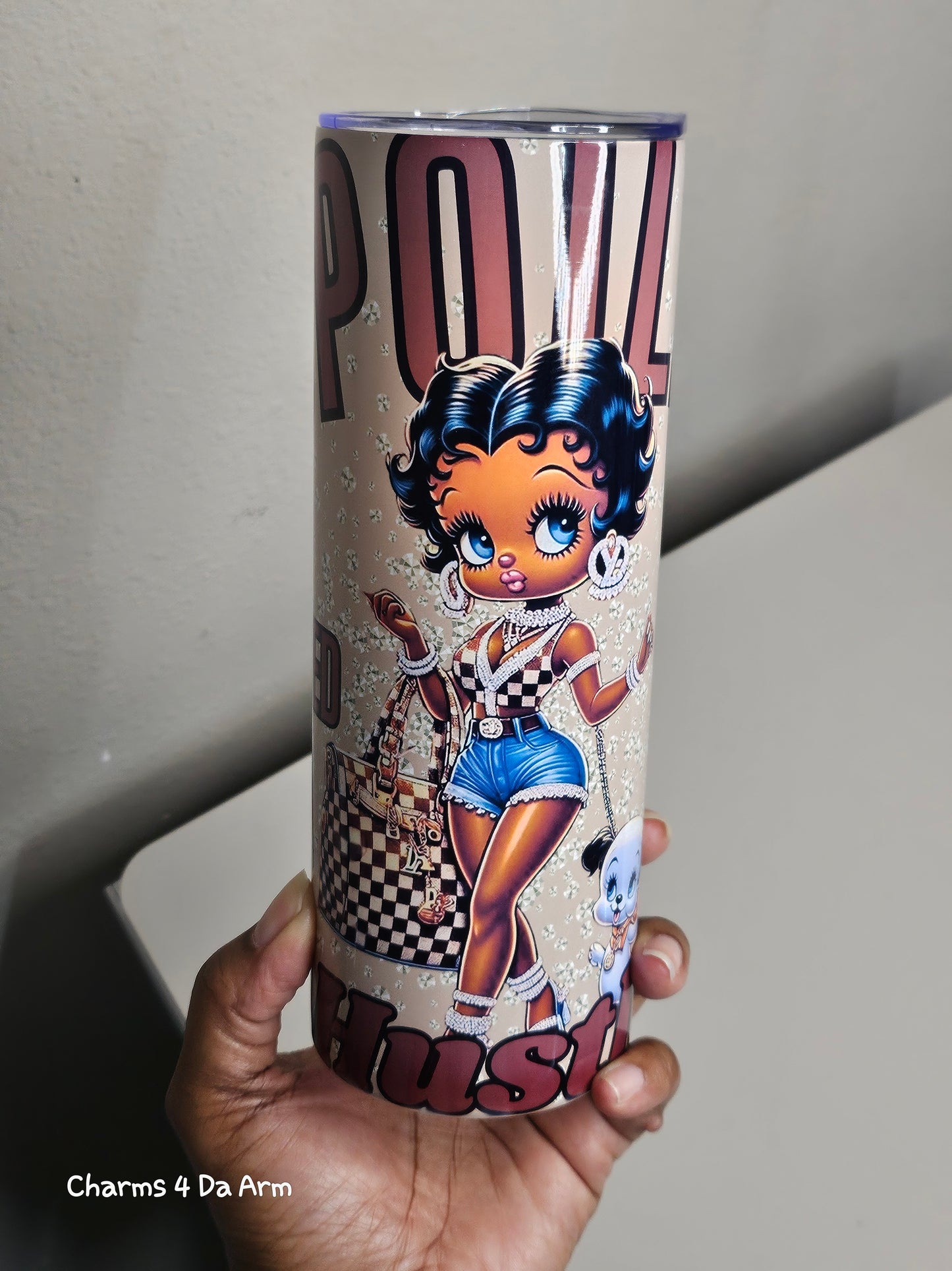 "Spoiled Mixed With Hustle" Tumbler